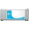 HP 81 CYAN CARTUCHO DE TINTA GENERICO - REEMPLAZA C4931A