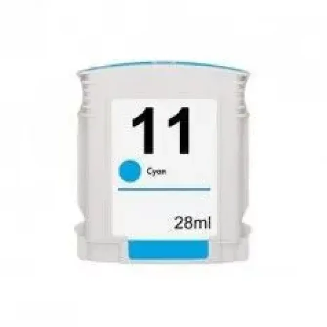 HP 11 CYAN CARTUCHO DE TINTA GENERICO - REEMPLAZA C4836A