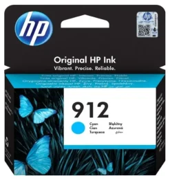 HP 912 CYAN CARTUCHO DE TINTA ORIGINAL - 3YL77AE