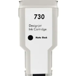 HP 730 NEGRO MATE CARTUCHO DE TINTA GENERICO - REEMPLAZA P2V71A/P2V65A