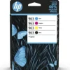 HP 963 PACK DE 4 CARTUCHOS DE TINTA ORIGINALES - 6ZC70AE