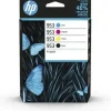 HP 953 PACK DE 4 CARTUCHOS DE TINTA ORIGINALES - 6ZC69AE