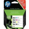 HP 364 PACK DE 4 CARTUCHOS DE TINTA ORIGINALES - N9J73AE
