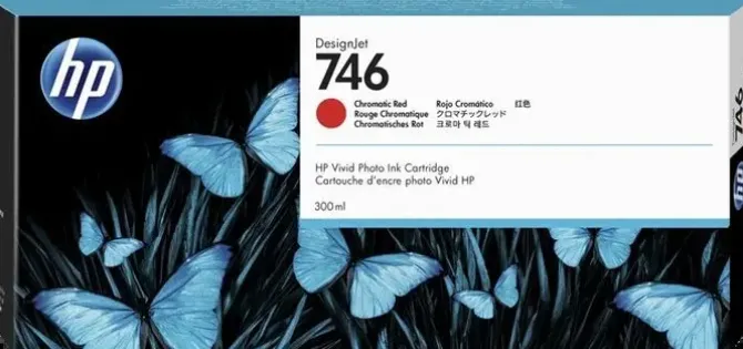 HP 746 ROJO CARTUCHO DE TINTA ORIGINAL - P2V81A