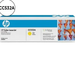 HP CC532A AMARILLO CARTUCHO DE TONER ORIGINAL - 304A