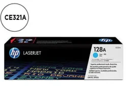 HP CE321A CYAN CARTUCHO DE TONER ORIGINAL - 128A