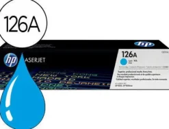 HP CE311A CYAN CARTUCHO DE TONER ORIGINAL - 126A