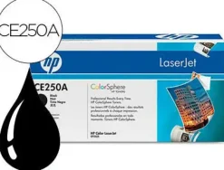 HP CE250A NEGRO CARTUCHO DE TONER ORIGINAL - 504A