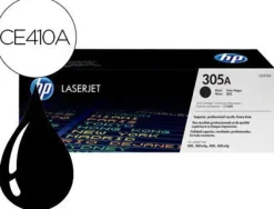 HP CE410A NEGRO CARTUCHO DE TONER ORIGINAL - 305A