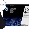 HP CF280X NEGRO PACK DE 2 CARTUCHOS DE TONER ORIGINALES - 80X