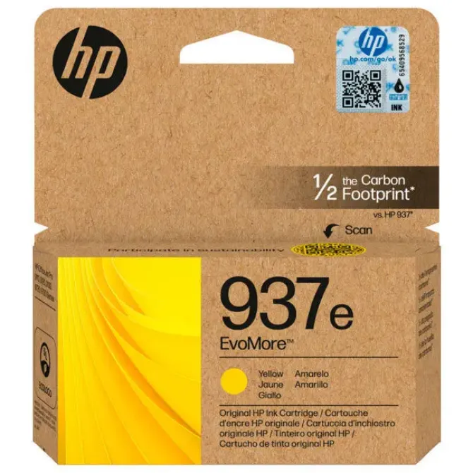 HP 937E AMARILLO CARTUCHO DE TINTA ORIGINAL - 4S6W8NE