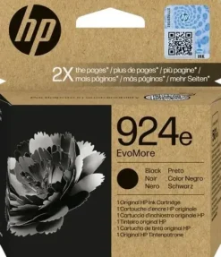 HP 924E NEGRO CARTUCHO DE TINTA ORIGINAL - 4K0V0NE
