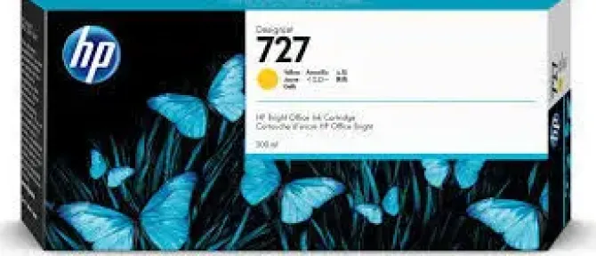 HP F9J78A AMARILLO CARTUCHO DE TINTA ORIGINAL - 727