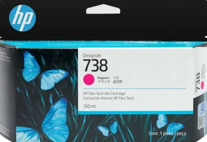 HP 498N6A MAGENTA CARTUCHO DE TINTA ORIGINAL - 738