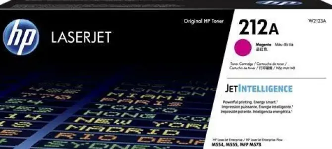 HP W2123A MAGENTA CARTUCHO DE TONER ORIGINAL - 212A