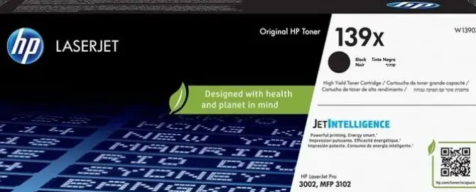 HP W1390X NEGRO CARTUCHO DE TONER ORIGINAL - 139X