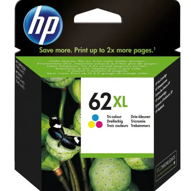 HP 62XL COLOR CARTUCHO DE TINTA ORIGINAL - C2P07AE