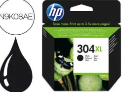 HP 304XL NEGRO CARTUCHO DE TINTA ORIGINAL - N9K08AE