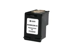 HP 302XL NEGRO CARTUCHO DE TINTA REMANUFACTURADO - MUESTRA NIVEL DE TINTA - REEMPLAZA F6U68AE/F6U66AE