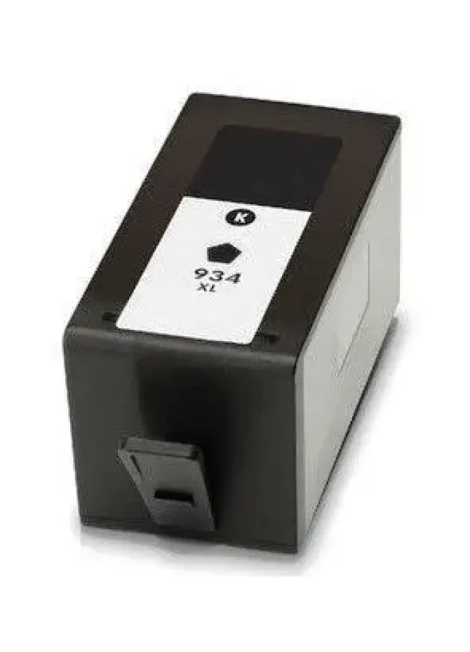 HP 934XL NEGRO CARTUCHO DE TINTA GENERICO - REEMPLAZA C2P23AE/C2P19AE