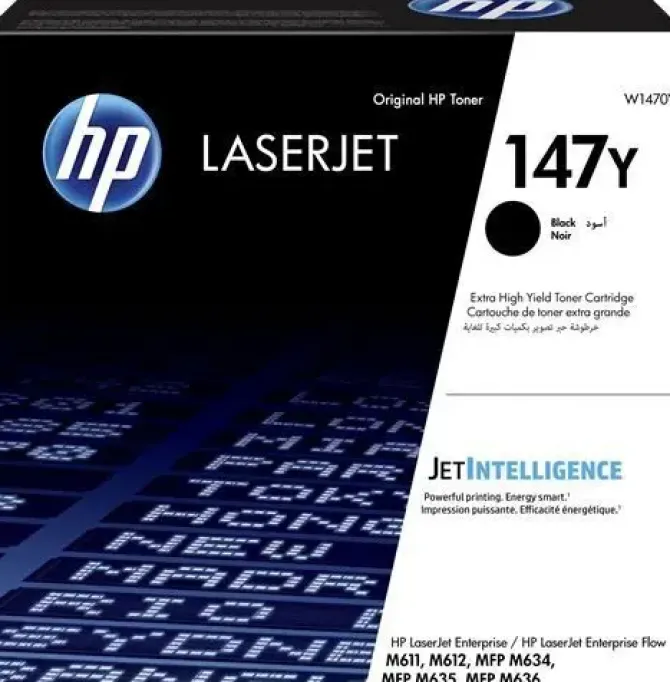 HP 147Y NEGRO CARTUCHO DE TONER ORIGINAL - W1470Y