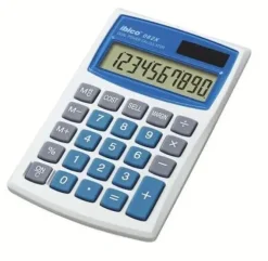 IBICO 082X CALCULADORA DE BOLSILLO - TECLAS GRANDES - COMPACTA - LCD DE 10 DIGITOS - FUNCION MARGEN DE BENEFICIO