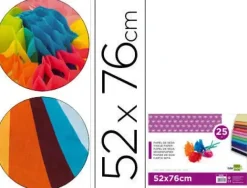 INETA PAPEL SEDA 025 HOJAS 052CMX076CM BLANCO 98441036-9 CS37665