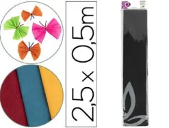 INETA ROLLO CREPE 2.5MX0.50CM NEGRO 9844503-1 CS24280