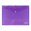 INGRAF SOBRE CON CIERRE DE BROCHE - POLIPROPILENO - TAMAÑO A4 - COLOR LILA