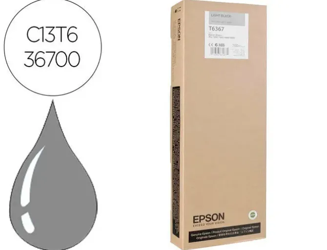 INK-JET EPSON GF STYLUS PHOTO 7900/9900 GRIS ALTA CAPACIDAD
