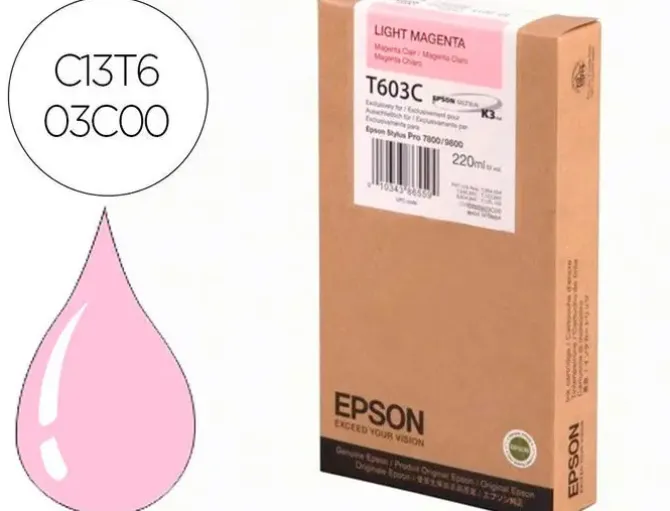 INK-JET EPSON GF STYLUS PRO 7800/9800 MAGENTA CLARO