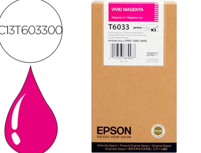 INK-JET EPSON GF STYLUS PRO 7880/9880 MAGENTA VIVO
