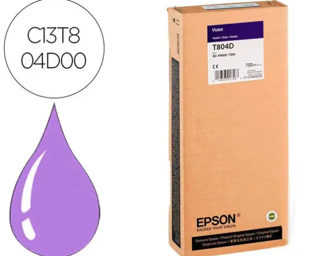 INK-JET EPSON GF SURECOLOR SERIE SC-P VIOLETA ULTRACHROME HDX/HD 700ML