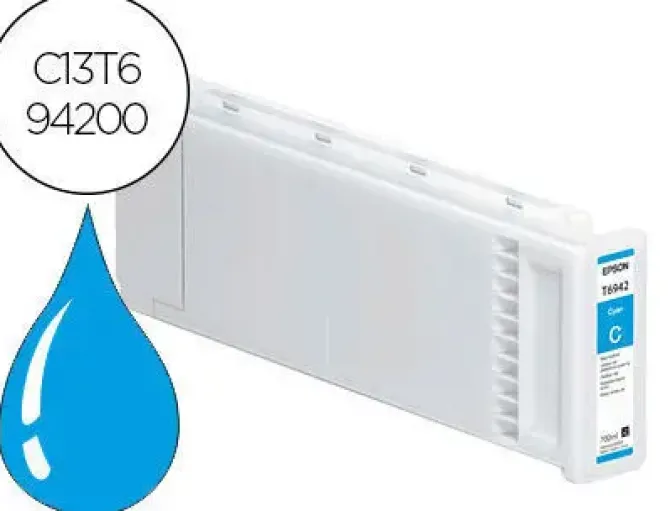 INK-JET EPSON SURECOLOR T3000 / T3200 / T5000 / T5200 / T7000 / T7200 CIAN 3.000 PAG