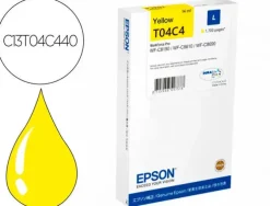 INK-JET EPSON T04C4 AMARILLO 1700 PAGINAS