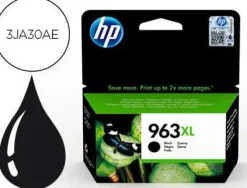 INK-JET HP 963 XL OFFICEJET PRO 9010 / 9020 / 9022 / 9023 / 9025 NEGRO 2000 PAGINAS