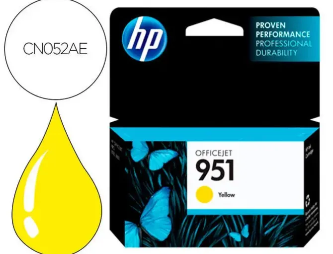 INK-JET HP INYECCION 951/A7F64A/1000 PAGINAS AMARILLO