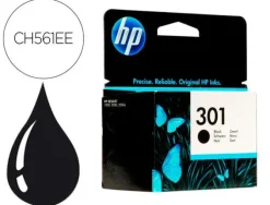 INK-JET HP N.301 NEGRO DESKJET/ 1050/ 2540/ 3050 ENVY 4500 5530 OFFICEJET 2620 4630