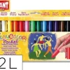 INSTANT EDUCA PLAYCOLOR POCKET 12 COLORES SURTIDOS 5 GRAMOS TEMPERA SOLIDA EN BARRA