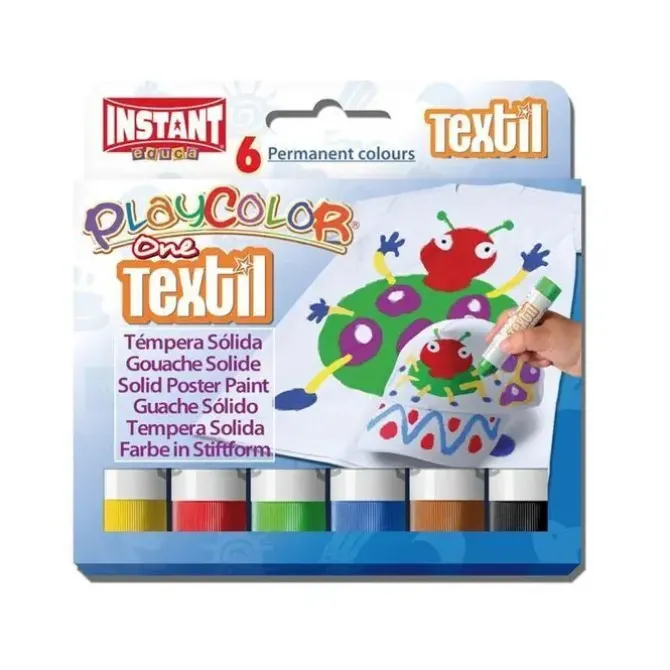 INSTANT TEMPERA PLAYCOLOR TEXTIL 10/GR 6UND 10401 MAK630584