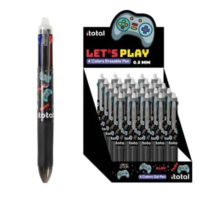 ITOTAL BOLIGRAFO 4 EN 1 LETS PLAY 0,5MM XL1806F