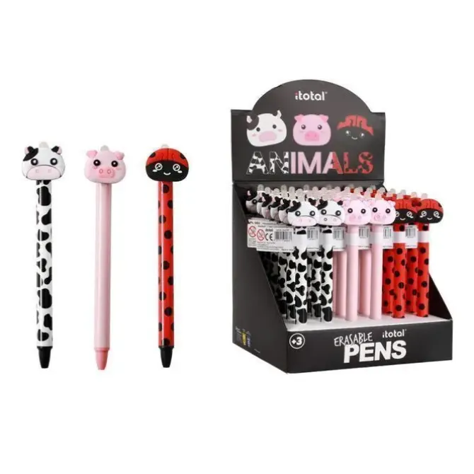 ITOTAL BOLIGRAFO BORRABLE ANIMALS TINTA AZUL XL2177F