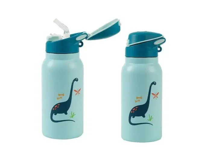 ITOTAL BOTELLA TERMICA CON TAPA DINO KIDS 350ML ID0511