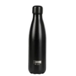 ITOTAL BOTELLA TERMICA NEGRA 750ML ACERO INOXIDABLE