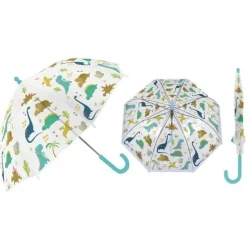 ITOTAL PARAGUAS INFANTIL DINOSAURIOS TRANSPARENTE XL2257