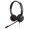JABRA EVOLVE 20SE MS AURICULARES ESTERO CON MICROFONO USB - CANCELACION DE RUIDO - DIADEMA AJUSTABLE - CONTROLES EN CABLE - COLOR NEGRO