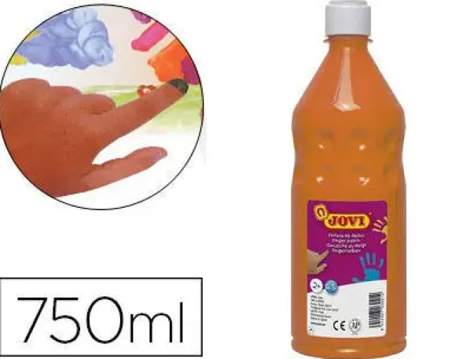 JOVI PINTURA DEDO JOVI 750ML NARANJA 56206 MAK649370