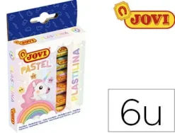 JOVI PLASTILINA JOVI BARRA 15G SURT/PAST6U 90/6P MAK655454