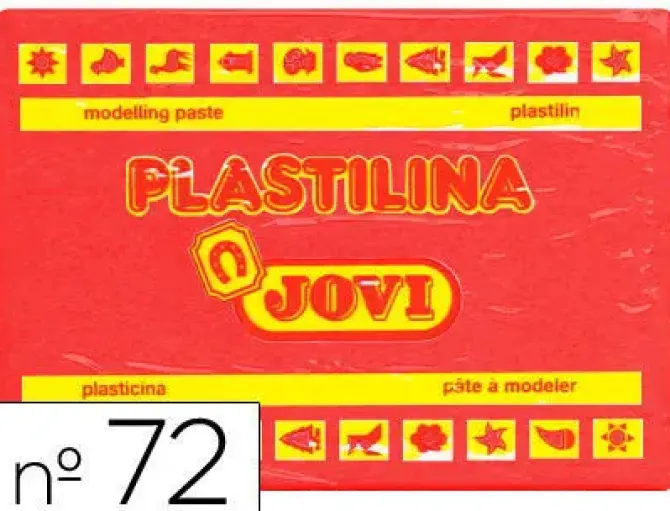 JOVI PLASTILINA JOVI GRANDE 350G ROJA 7205 MAK649734