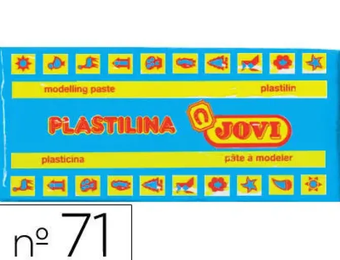 JOVI PLASTILINA JOVI MEDIANA 150G AZUL CLA 7112 MAK630124
